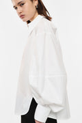 Voluminous sleeves shirt