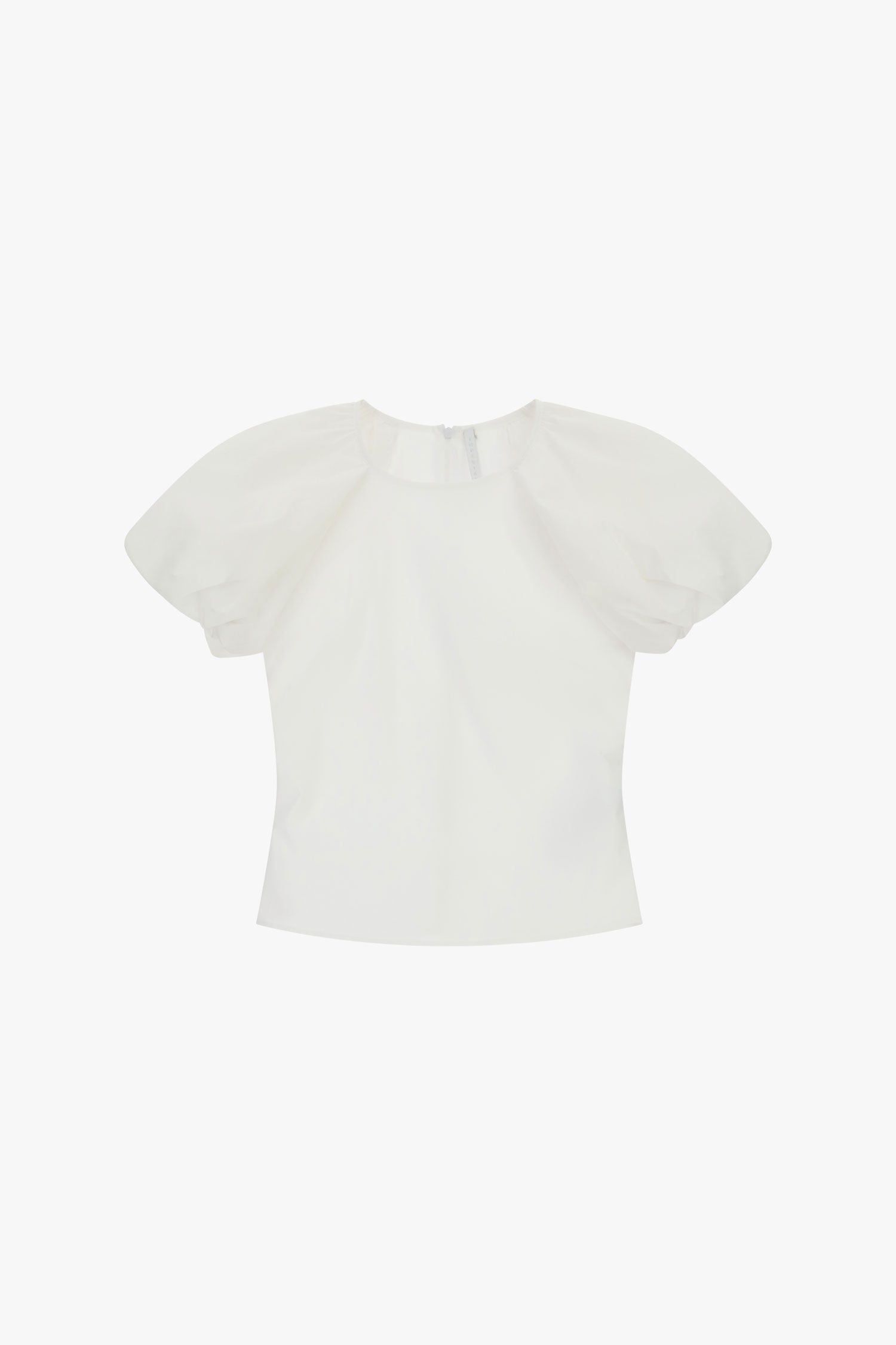 Blouse with puff sleeves