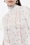 Lace crop top