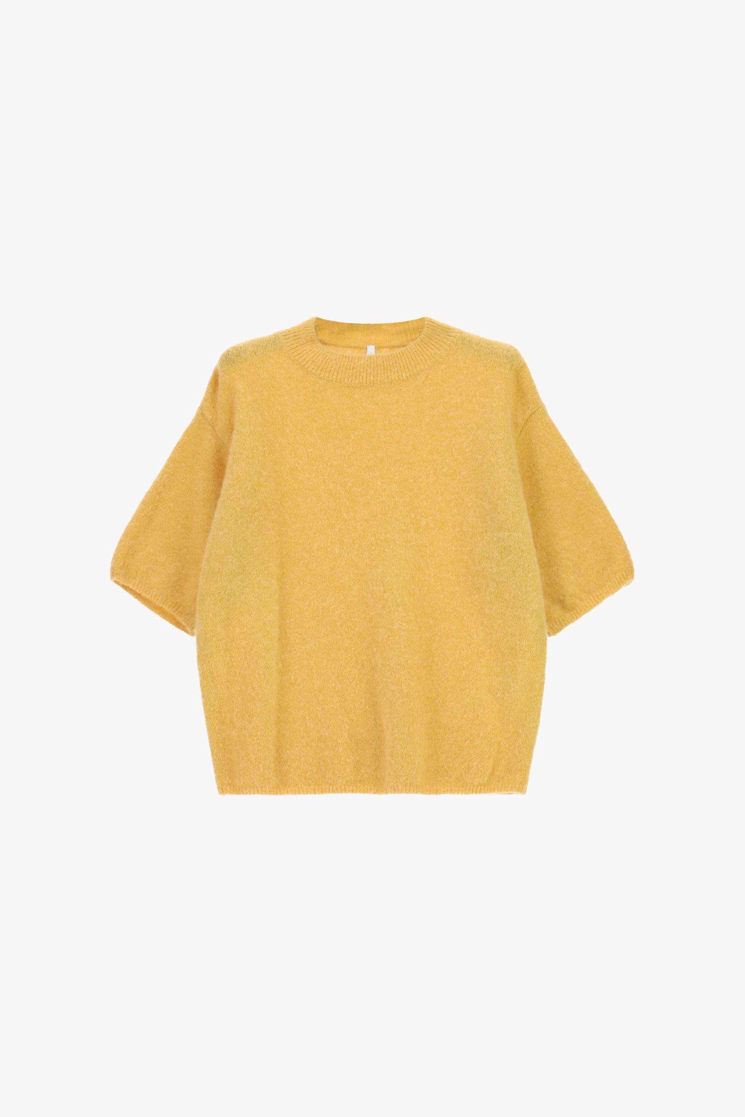 Sweater with elbow length sleeves