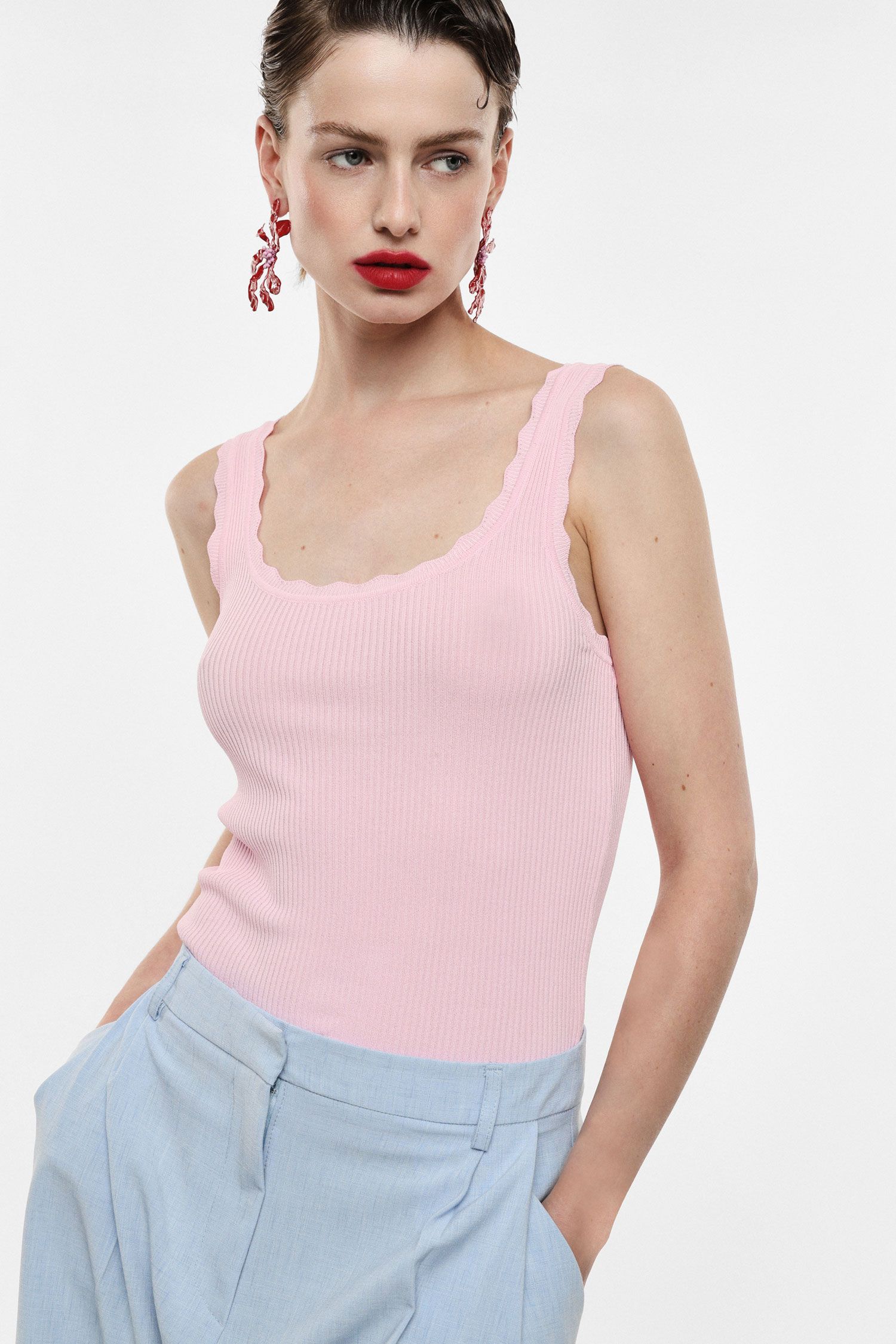 Ribbed top