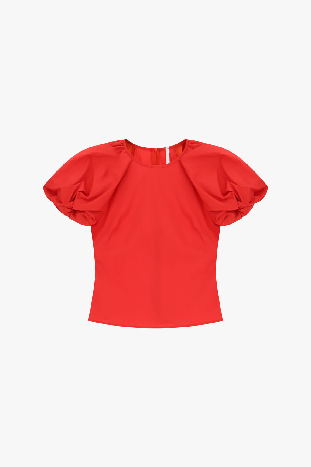 Blouse with puff sleeves