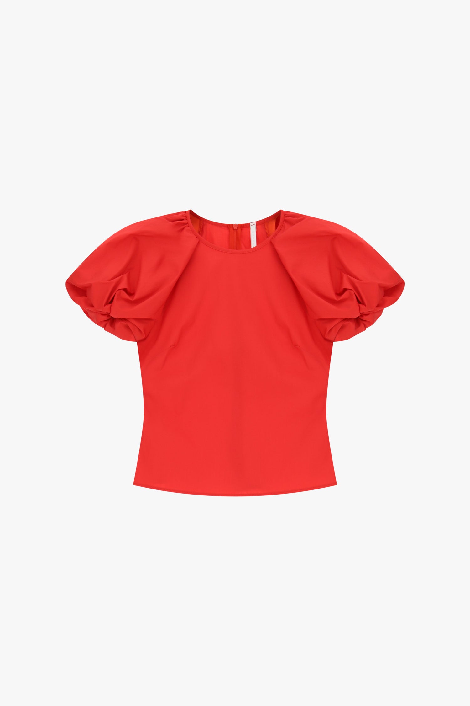 Blouse with puff sleeves