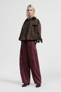 High waist trousers