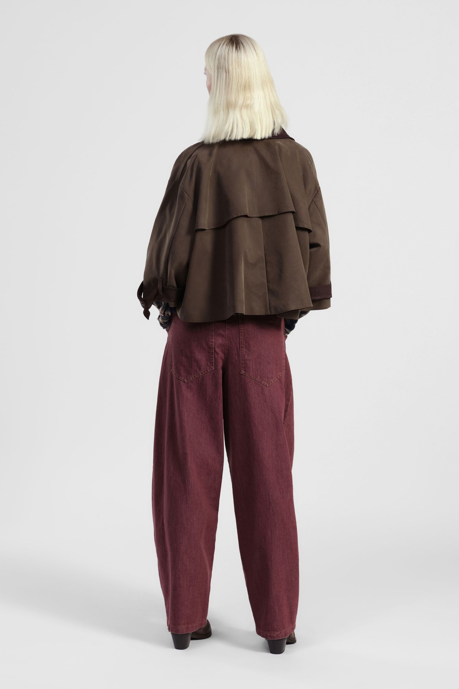High waist trousers