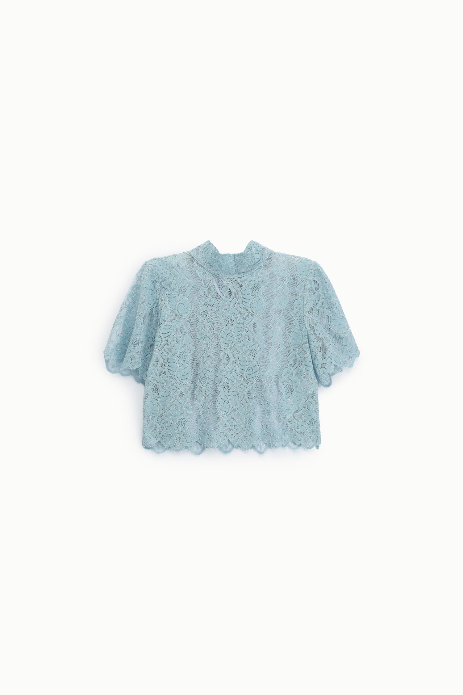 Lace crop top