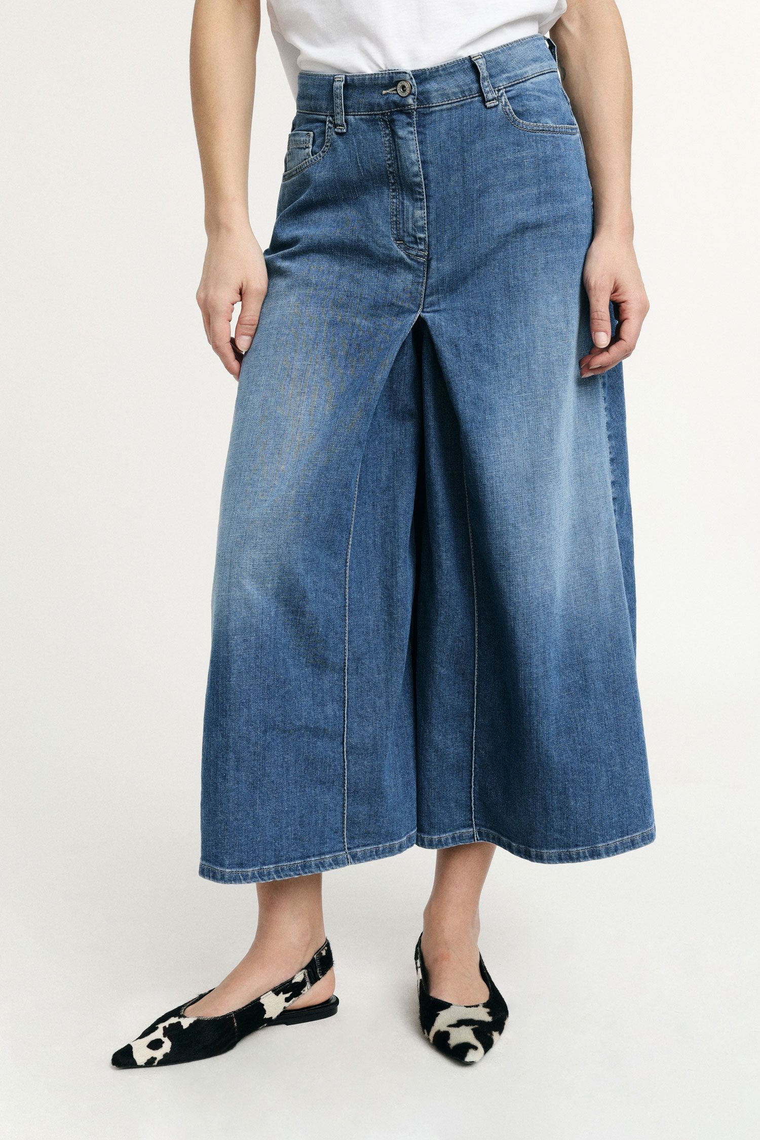 Wide-leg jeans