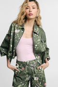 Short bomber jacket