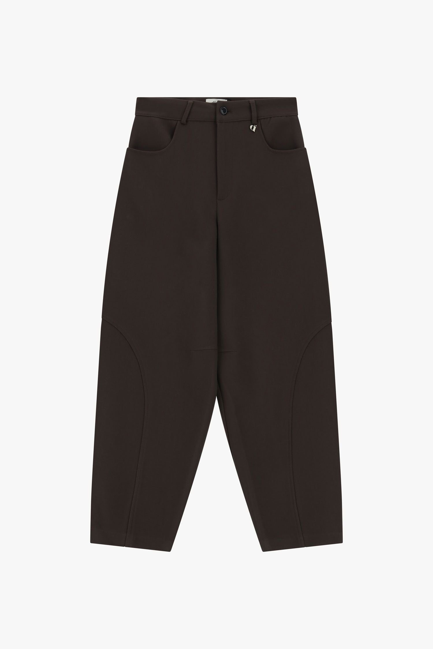High waist trousers with pockets