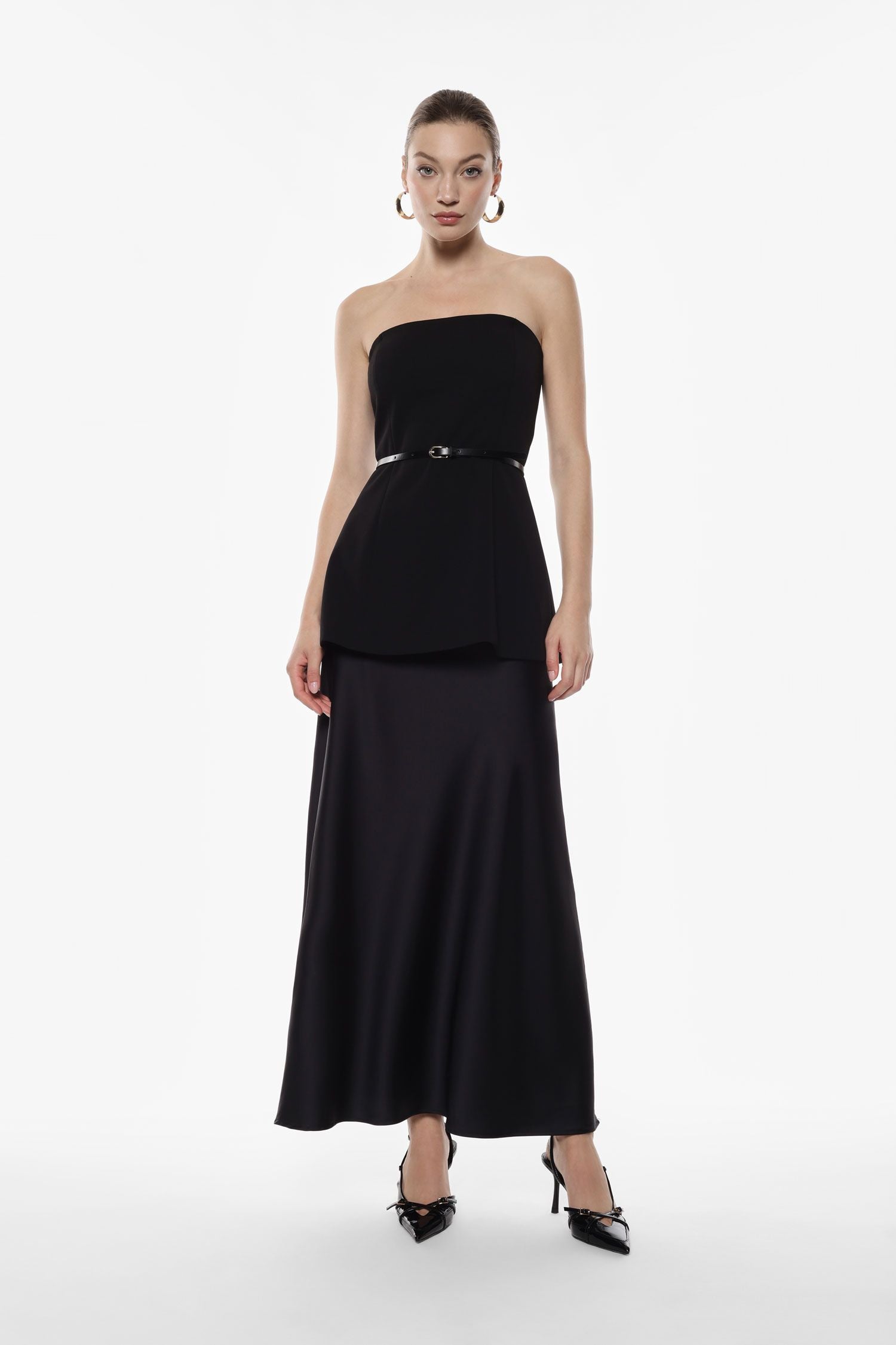 Sleeveless long dress