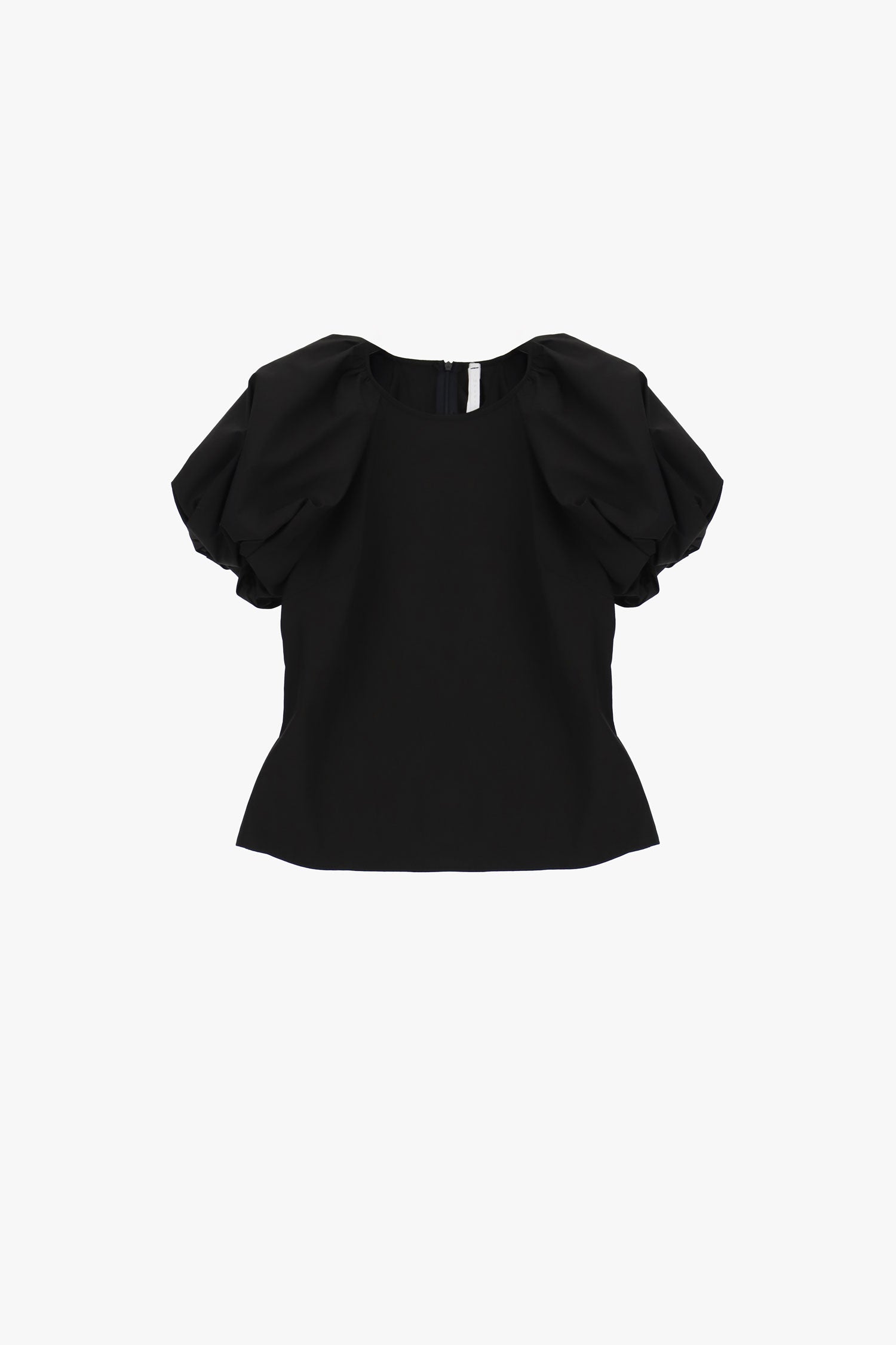 Blouse with puff sleeves