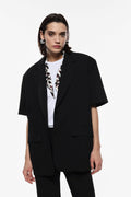 Short sleeve blazer