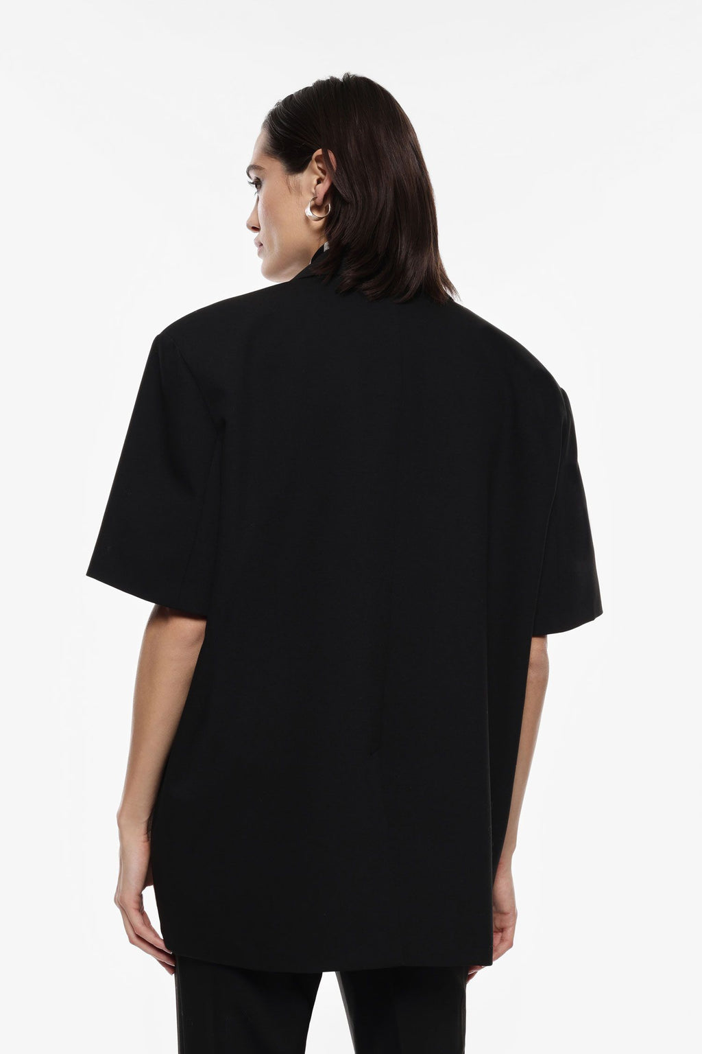 Short sleeve blazer