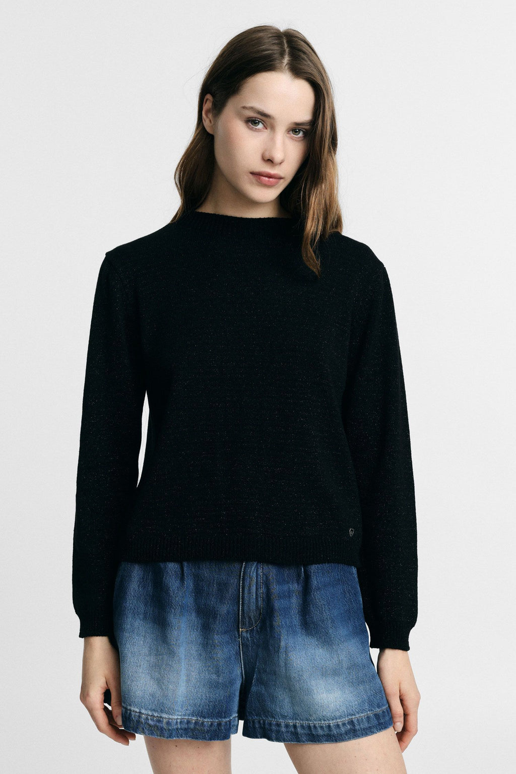 Bow details sweater
