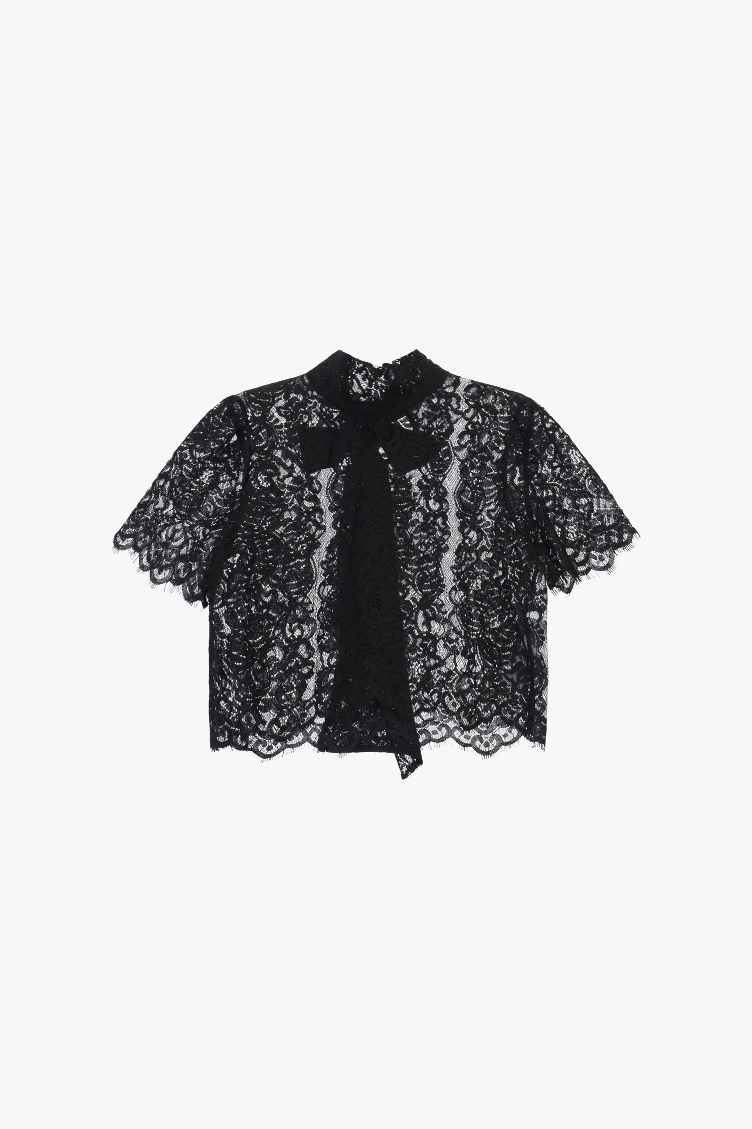 Lace crop top