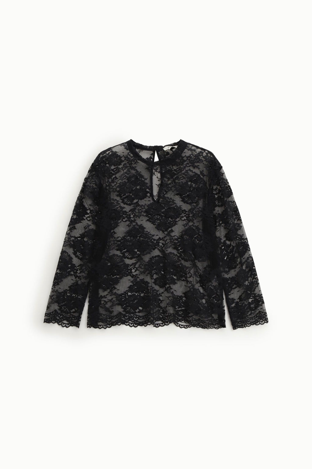 Lace transparent top