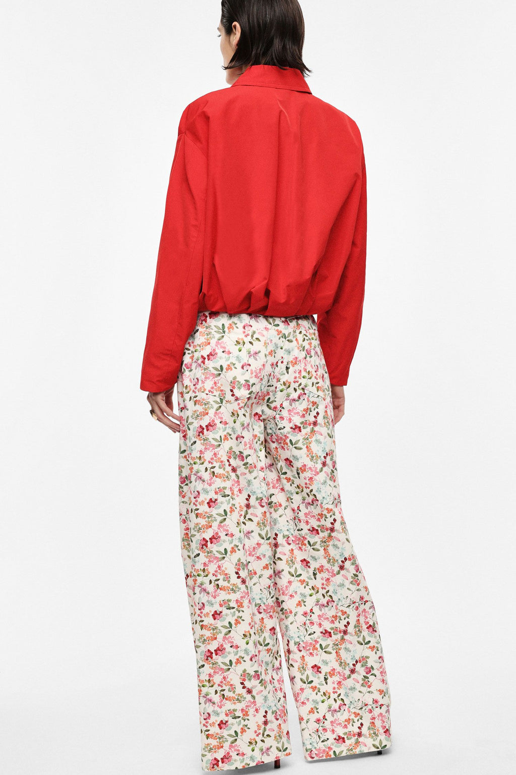 Floral trousers