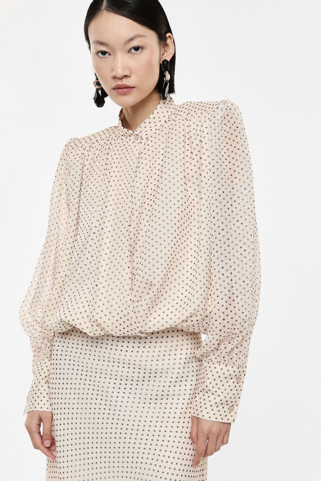 Polka dots shirt