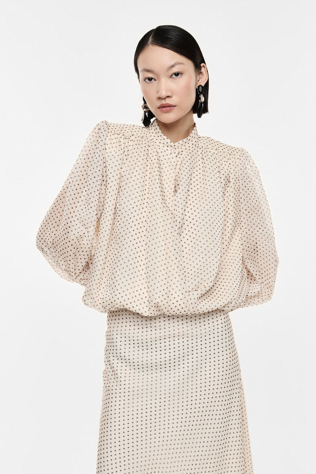 Polka dots shirt