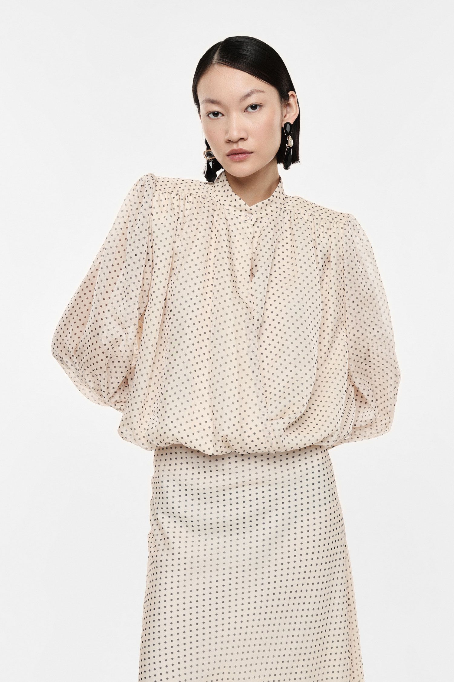 Polka dots shirt