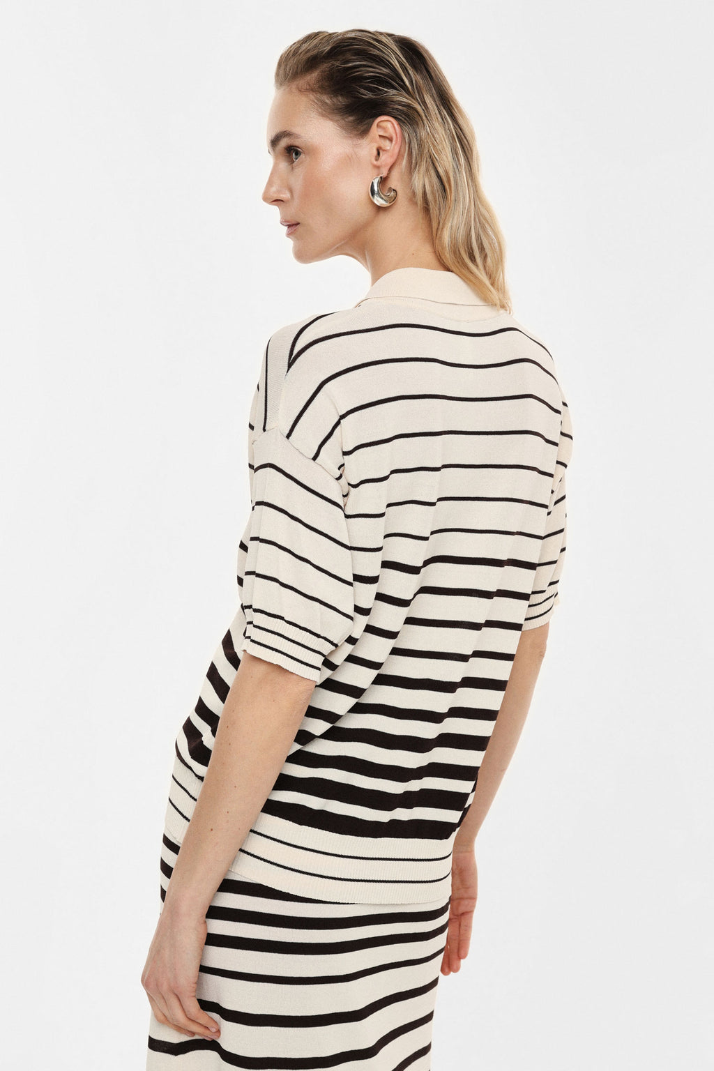 Striped polo