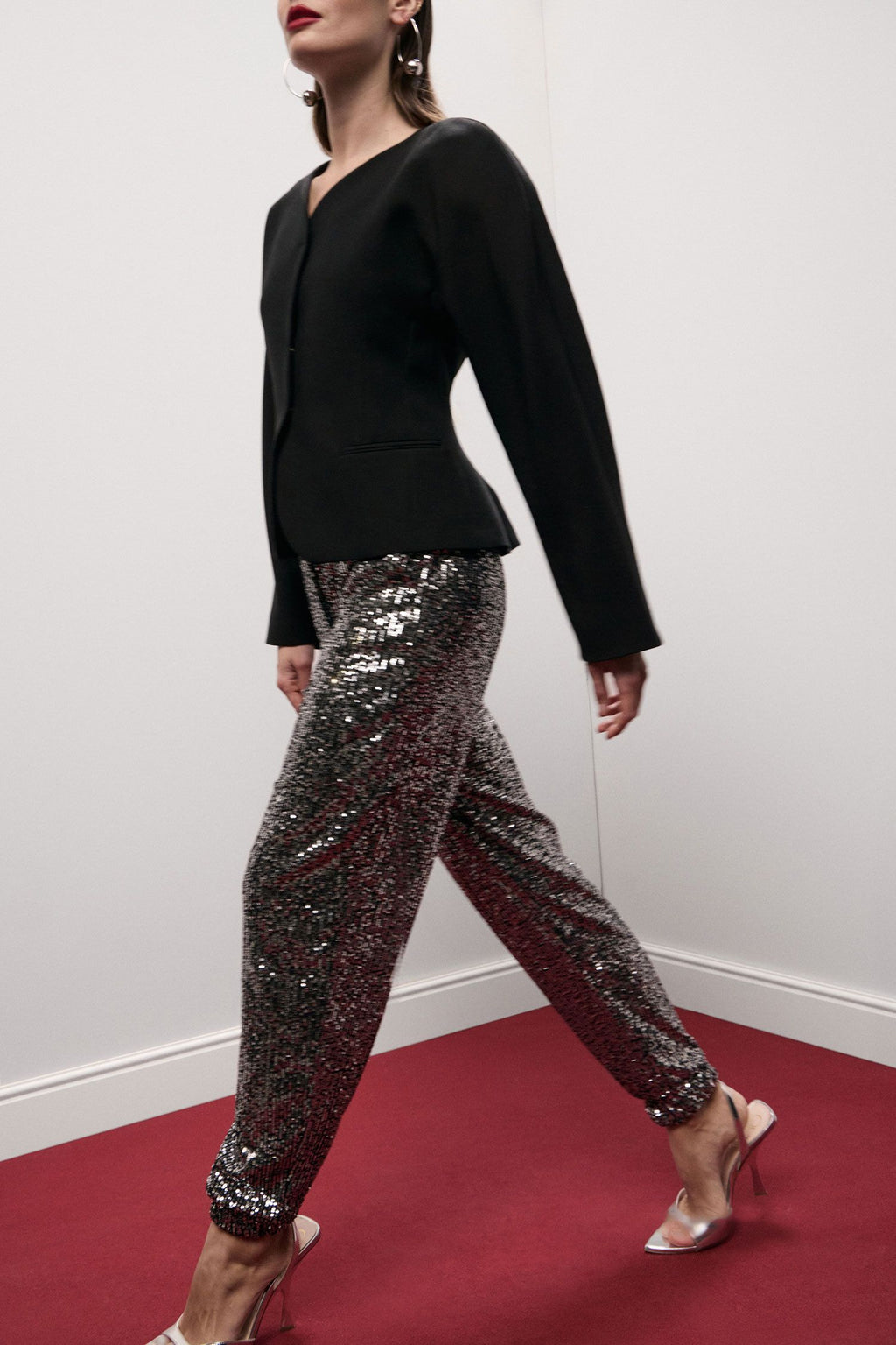 Sequin jogging