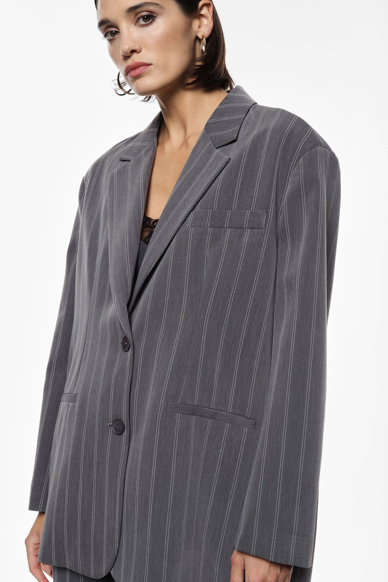 Striped blazer