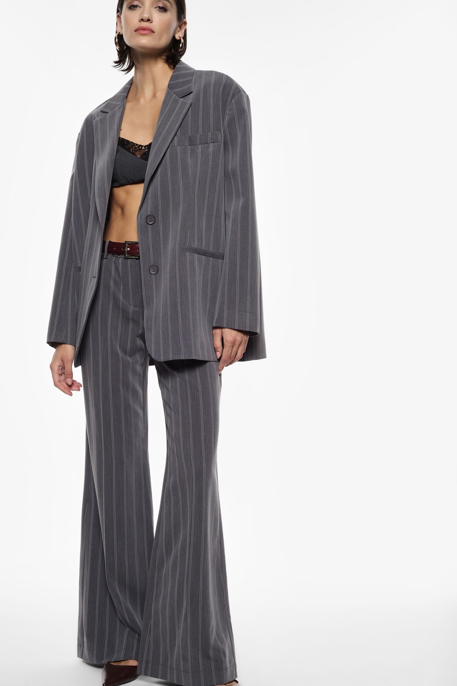 Striped blazer