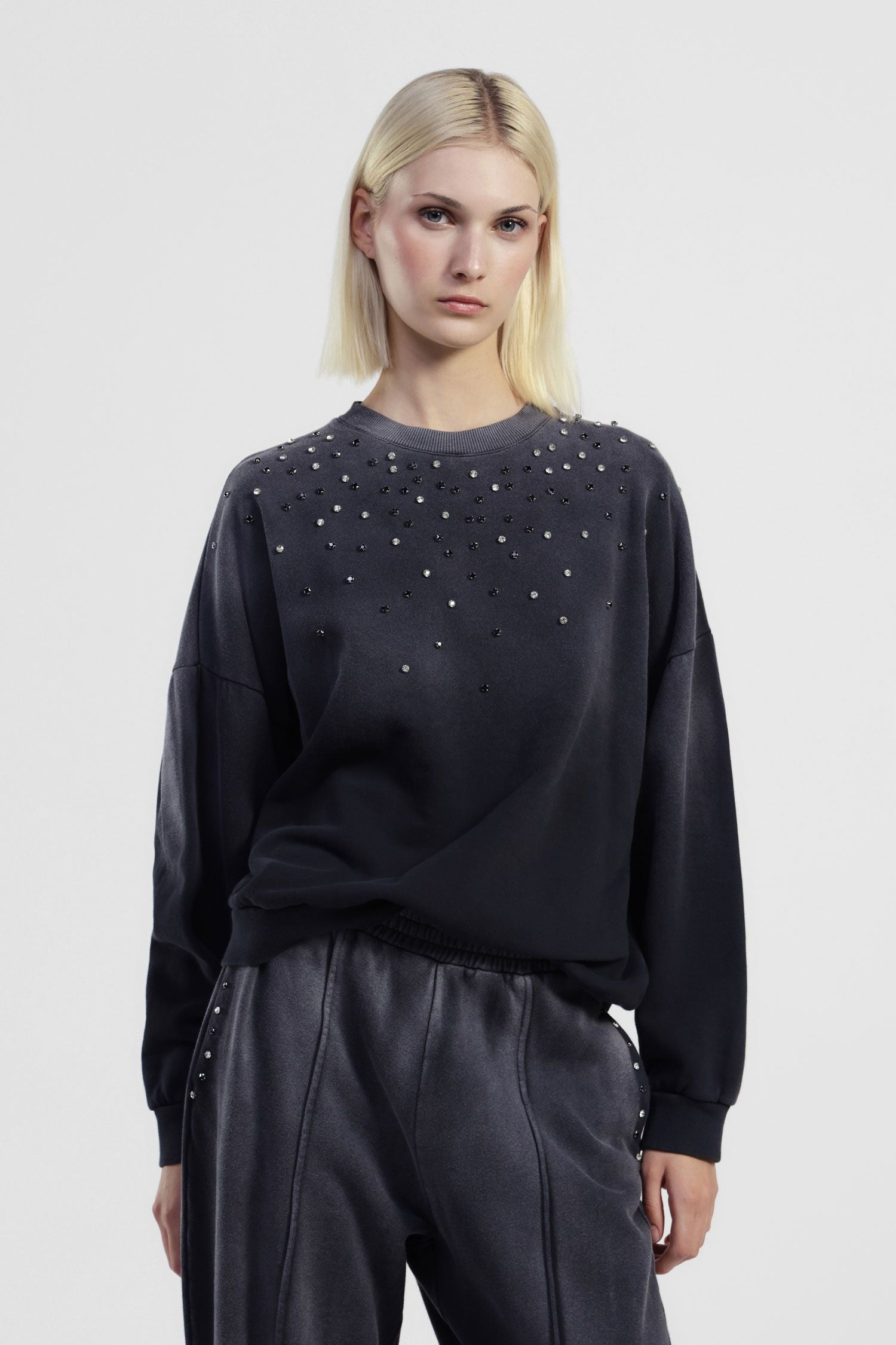 Crew neck sweatshirt