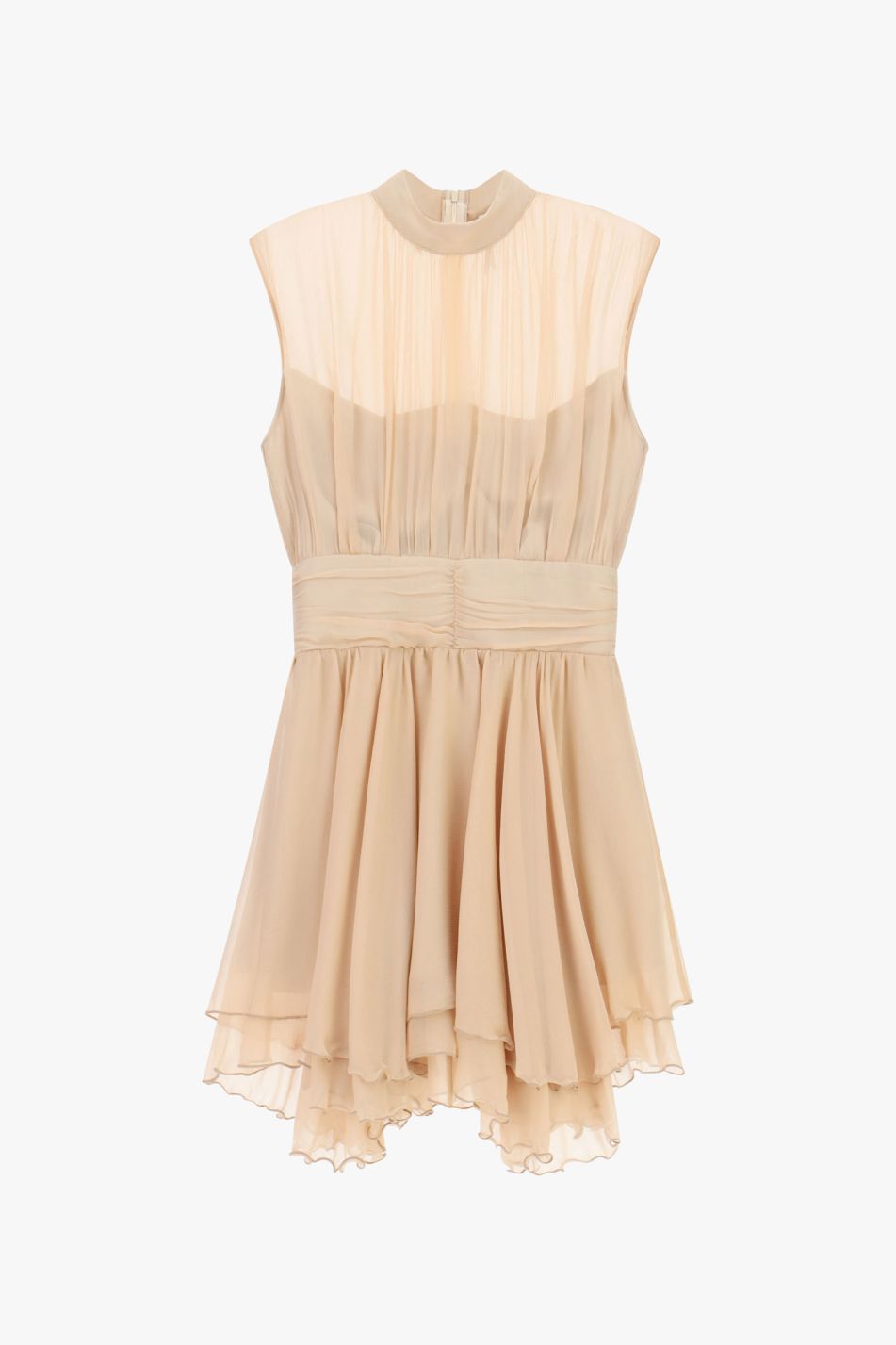 High neck dress