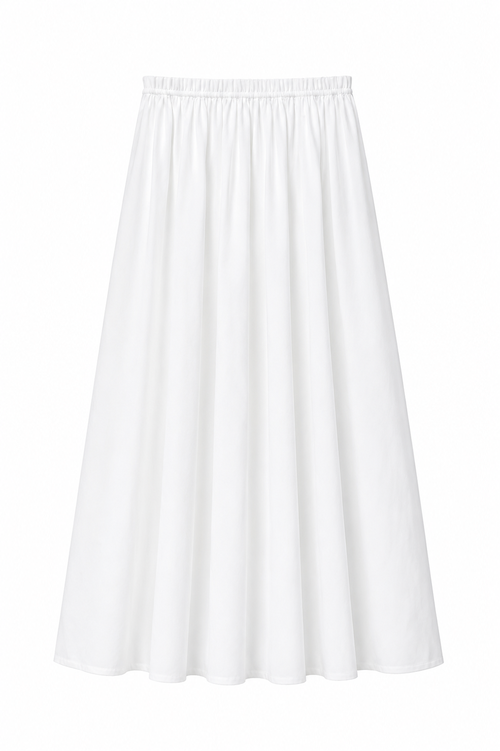 Cotton maxi skirt