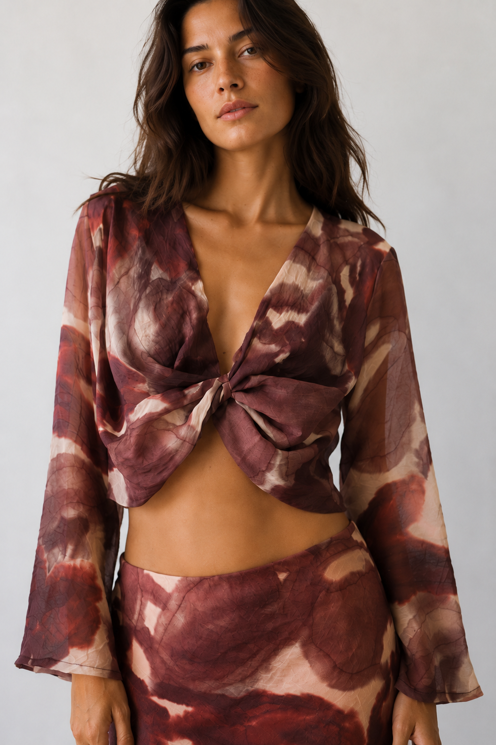 Printed skirt