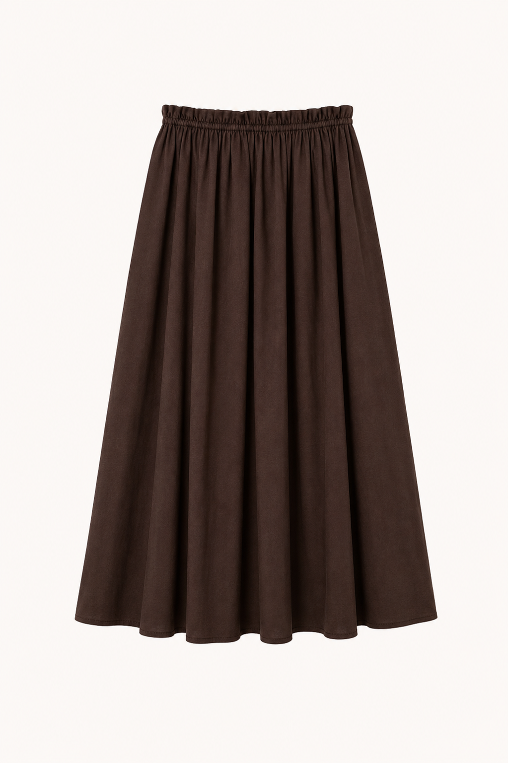 Cotton maxi skirt