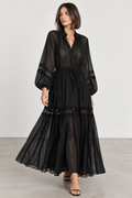 Dress with eyelet details