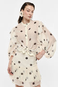 Polka dot shirt