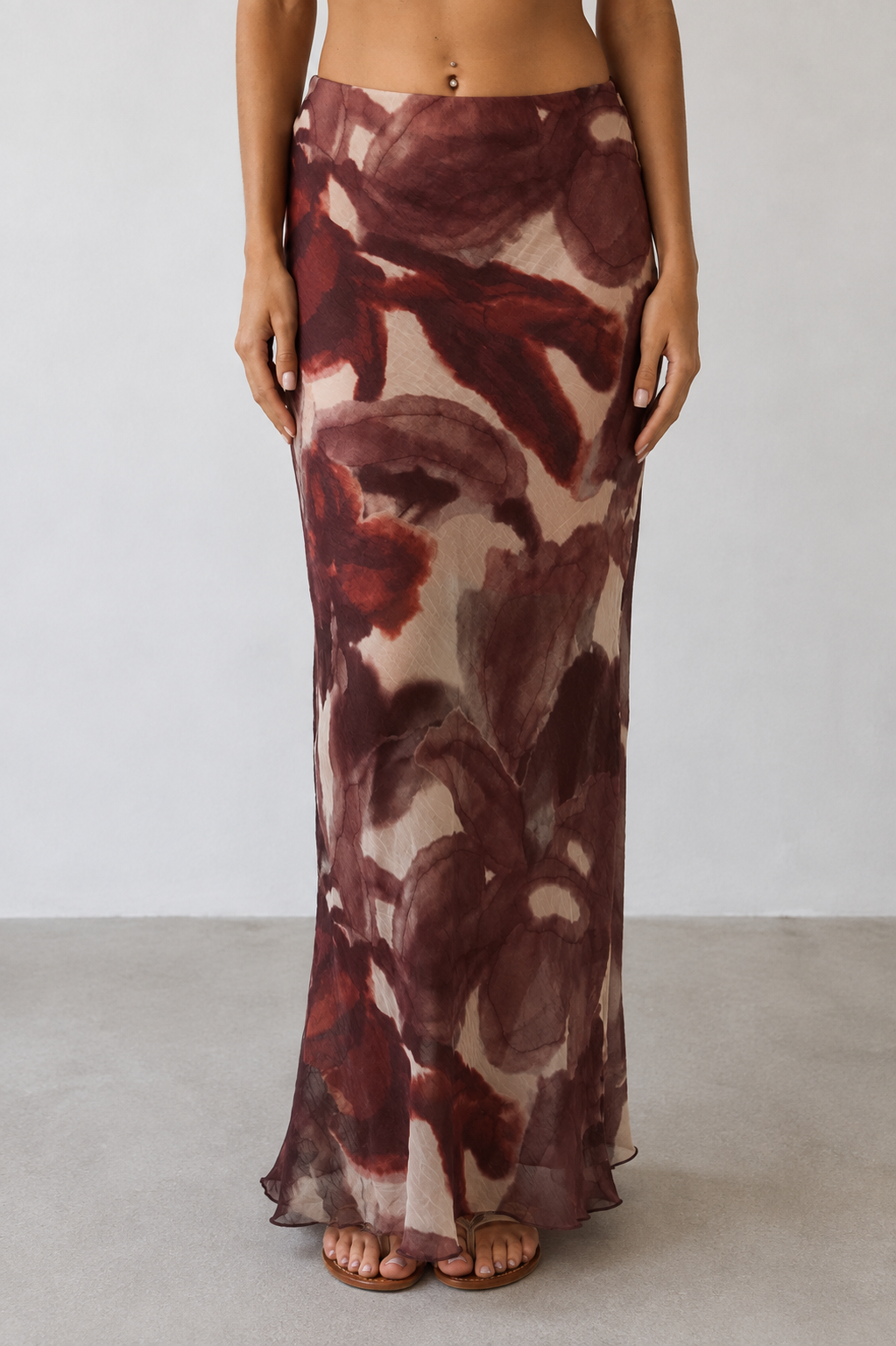 Printed skirt