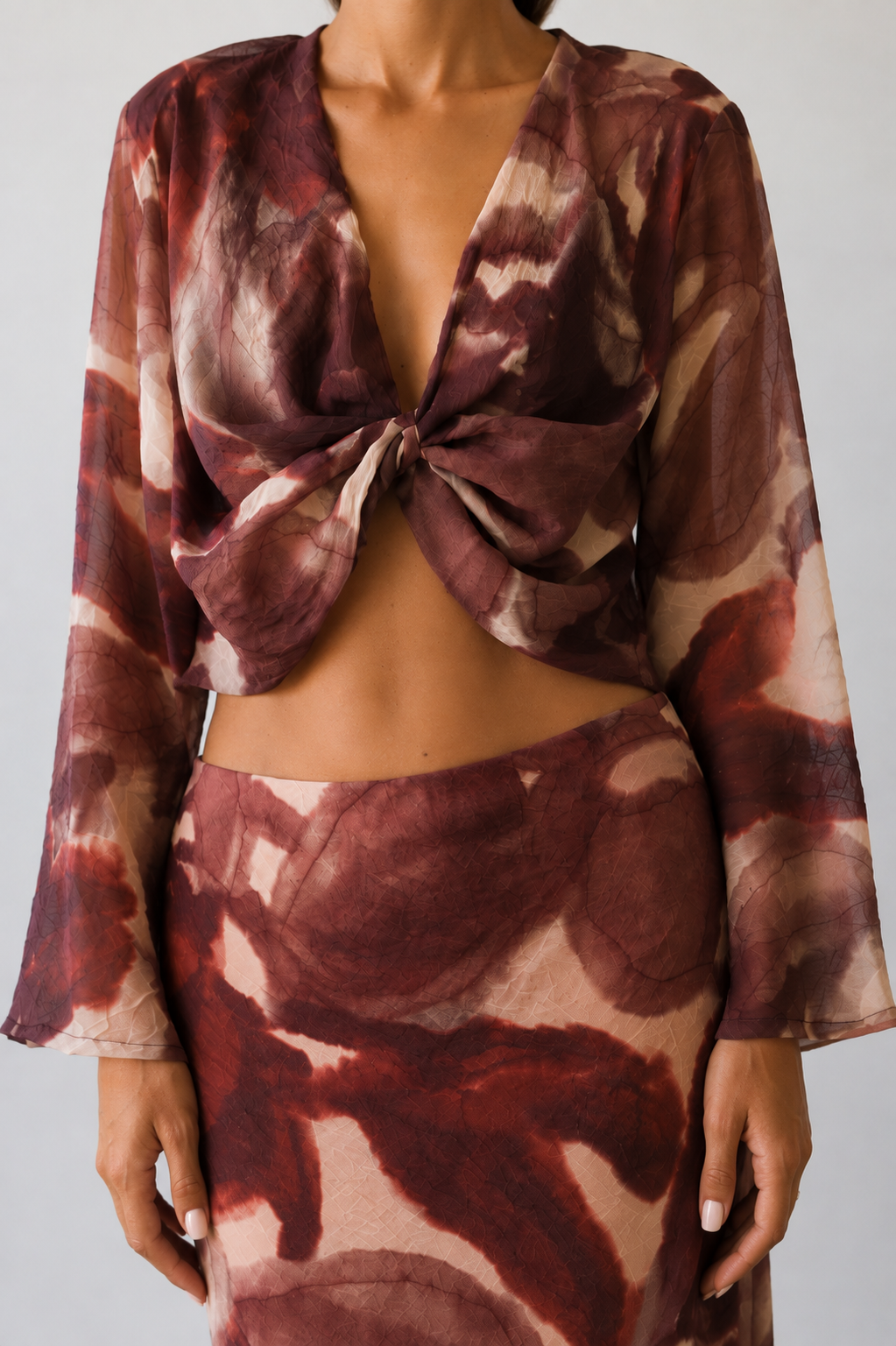 Printed skirt