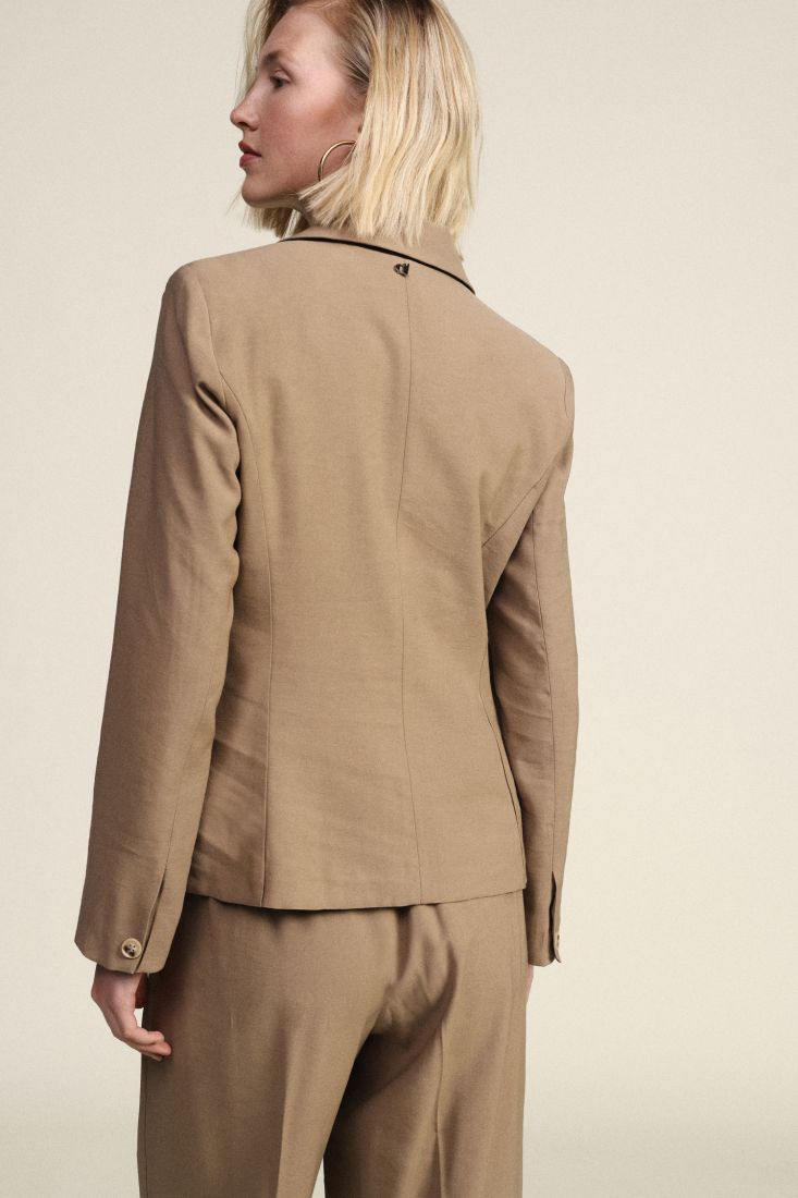 Flap pockets blazer