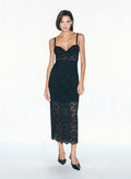 Lace maxi dress