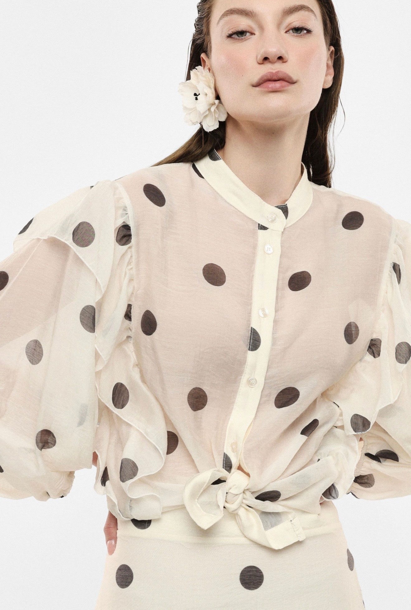 Polka dot shirt