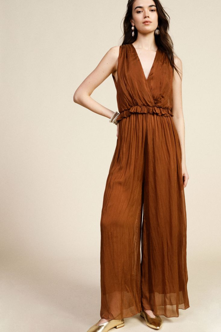 Sleeveless jumpsuit