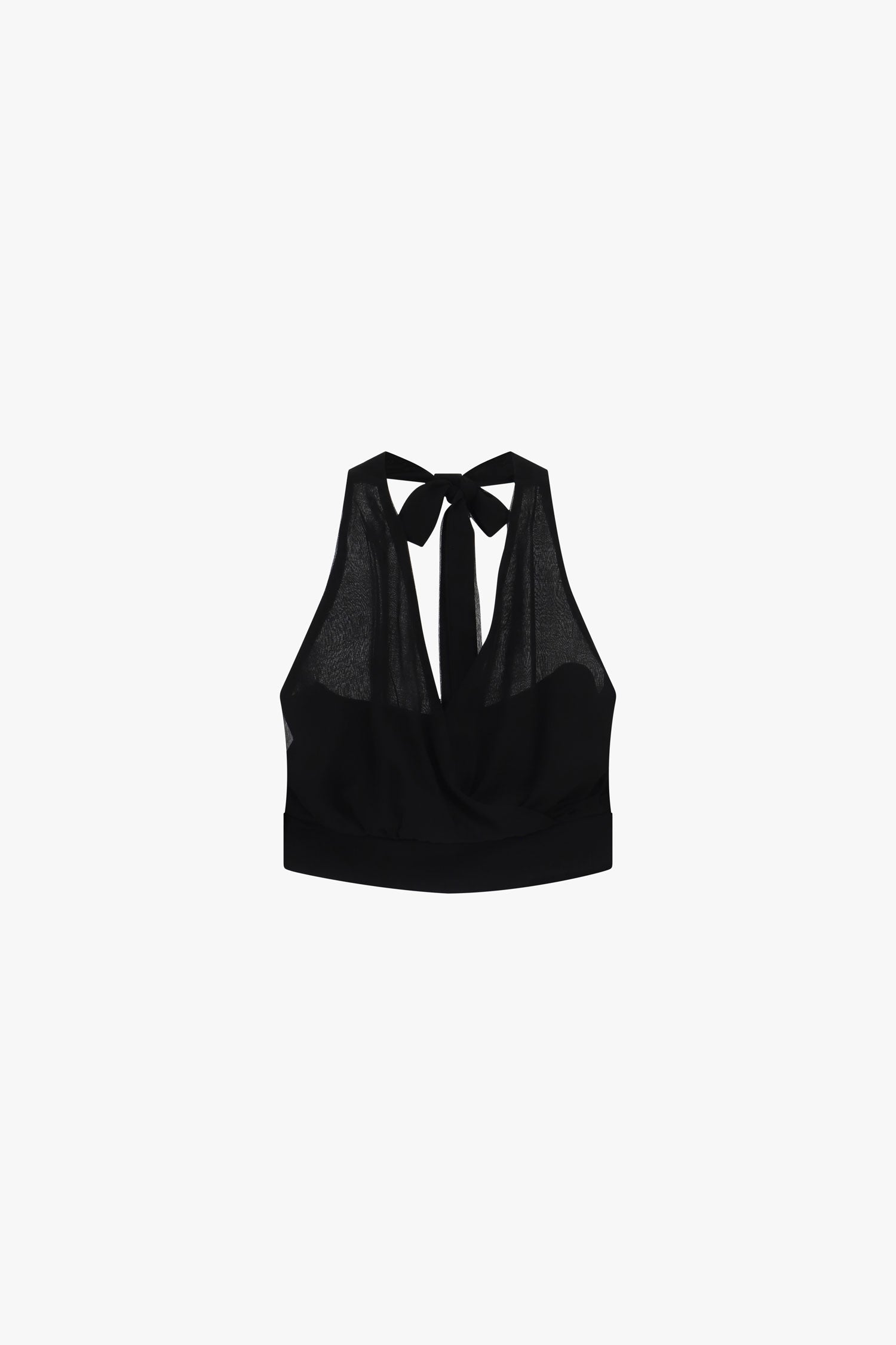 Short neckline top