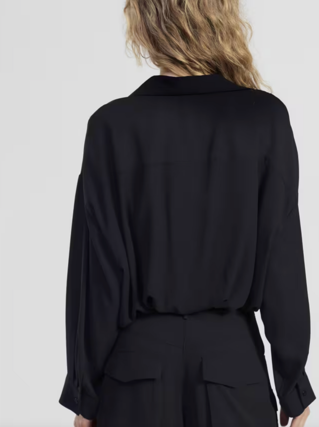 Cropped shirt