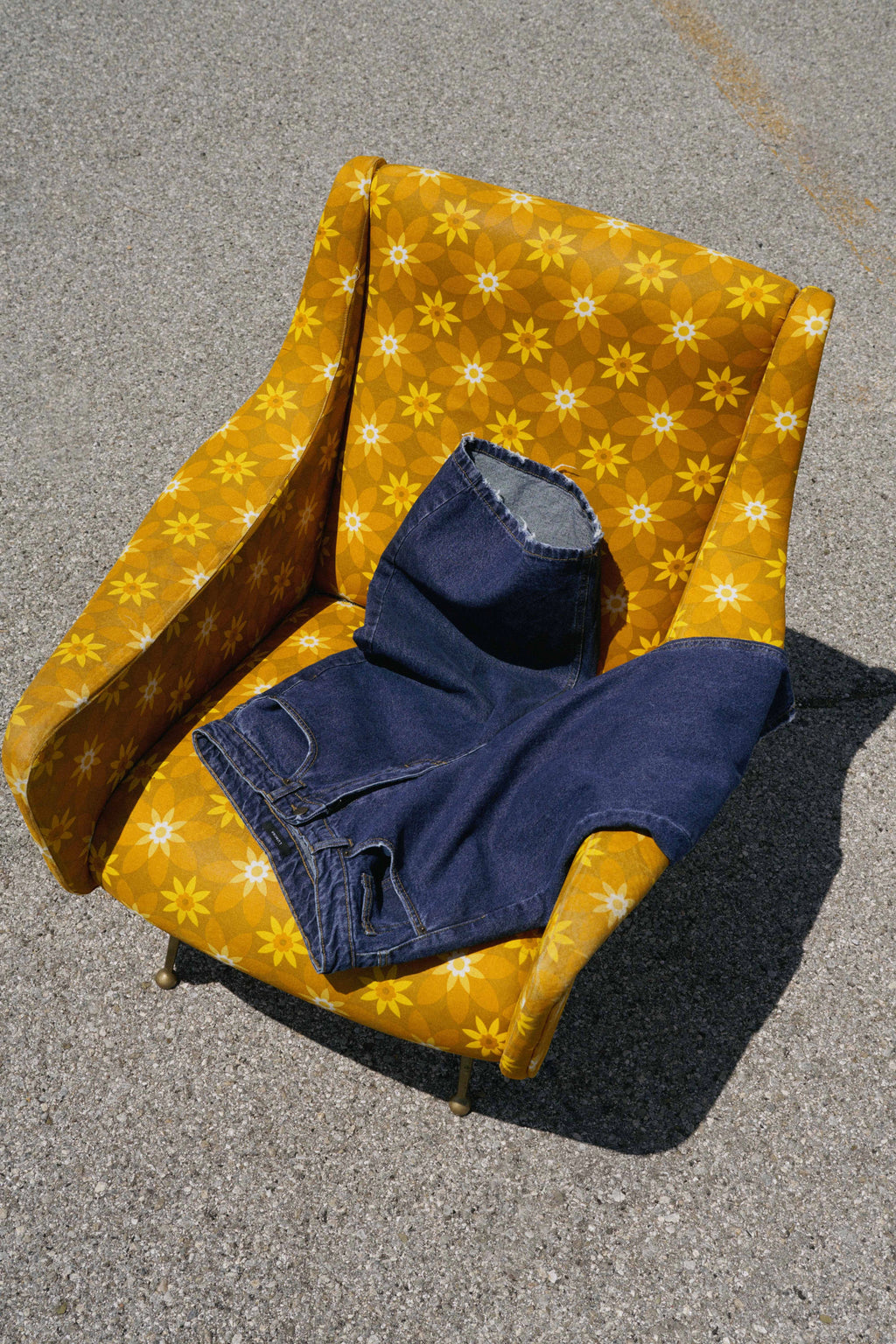 Denim bermuda