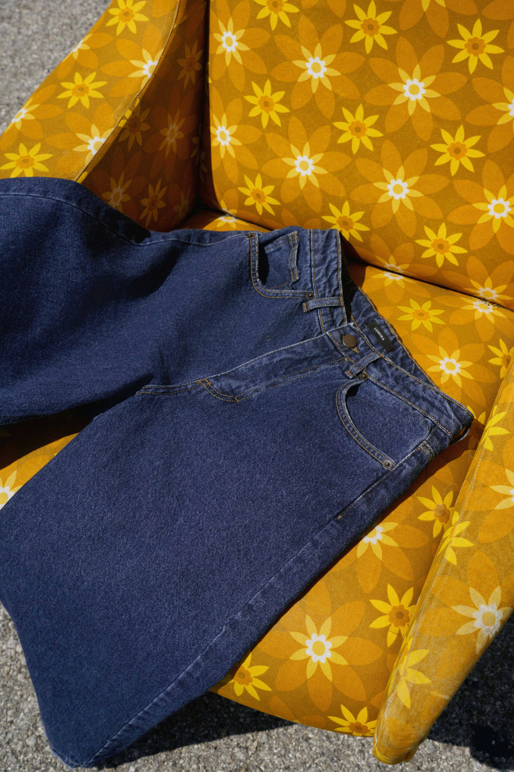 Denim bermuda
