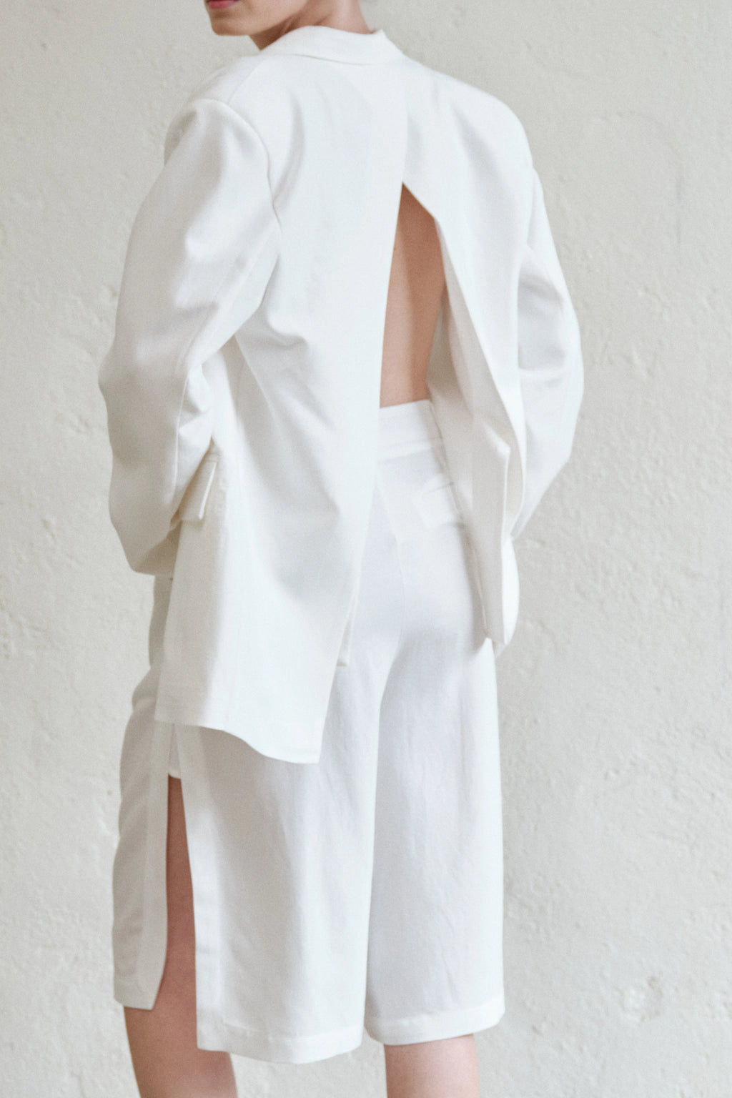 Linen bermuda