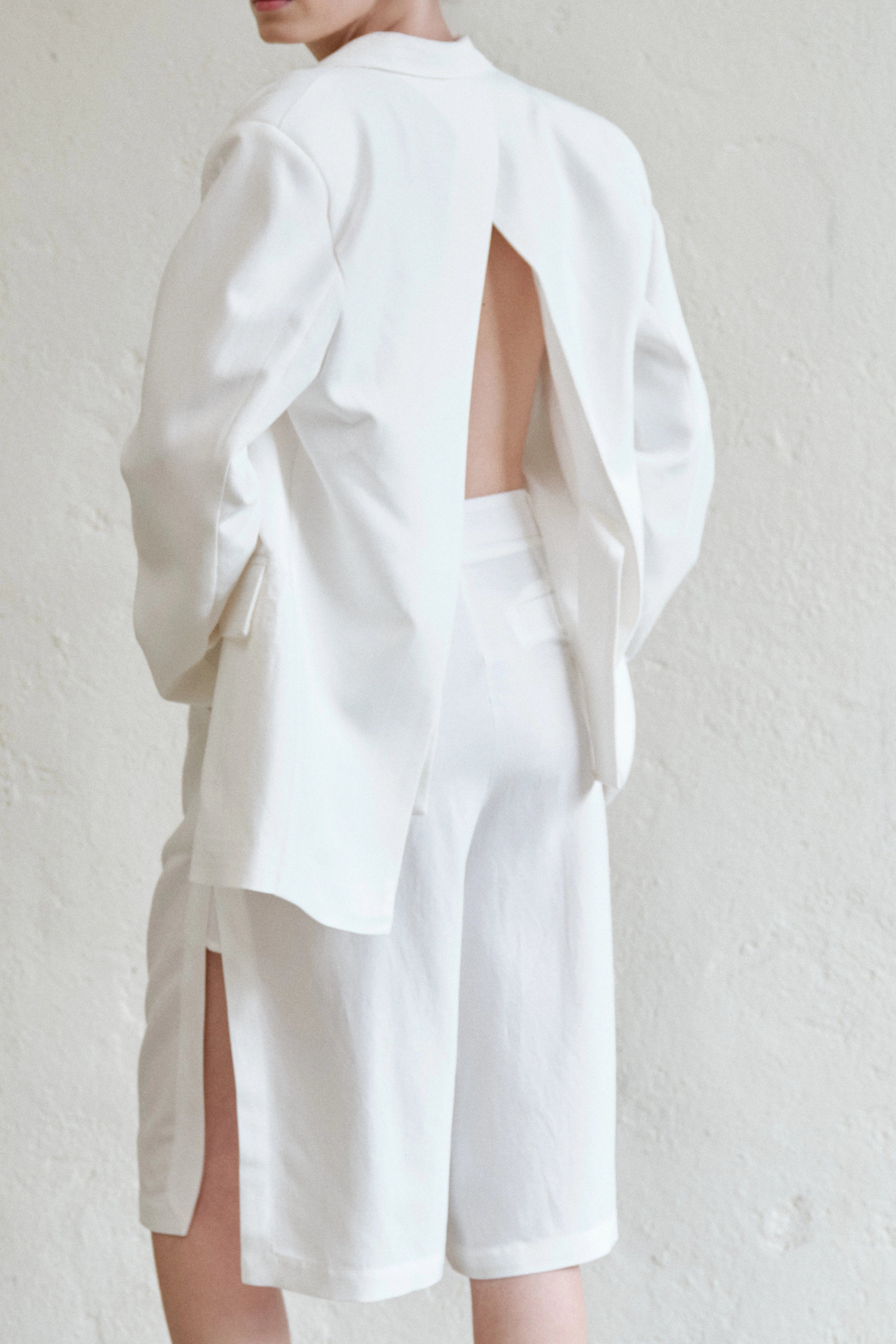 Linen bermuda