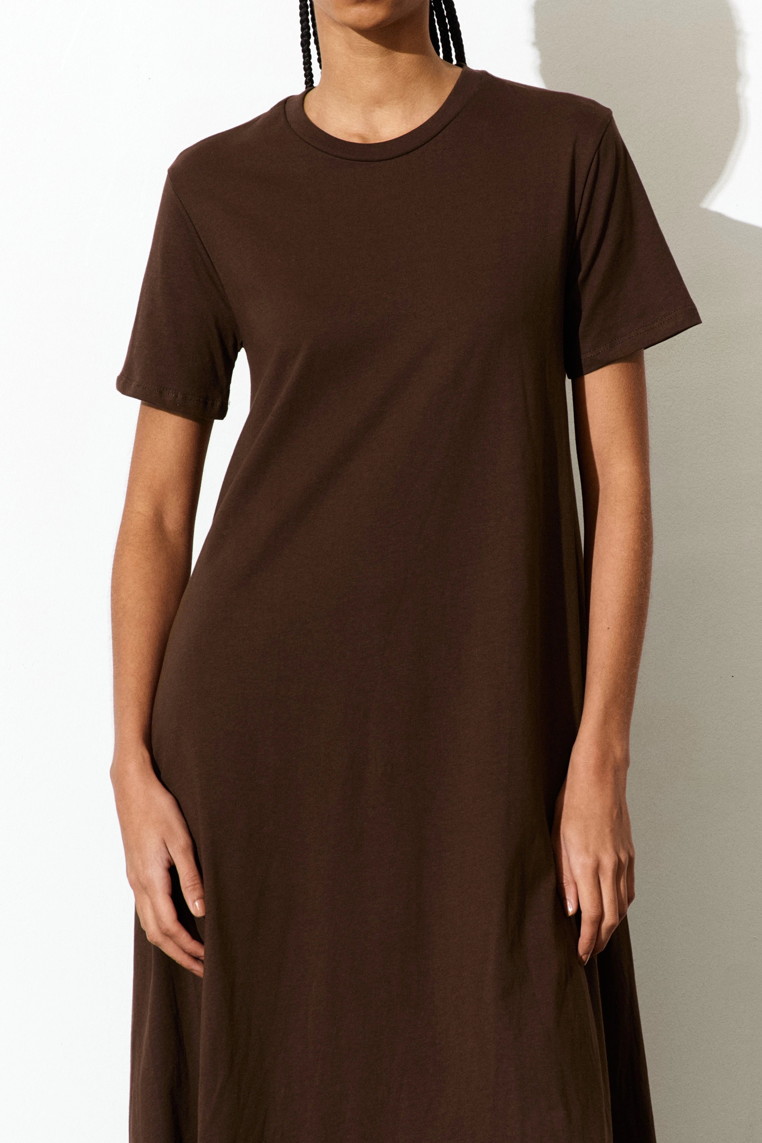 Long flared dress
