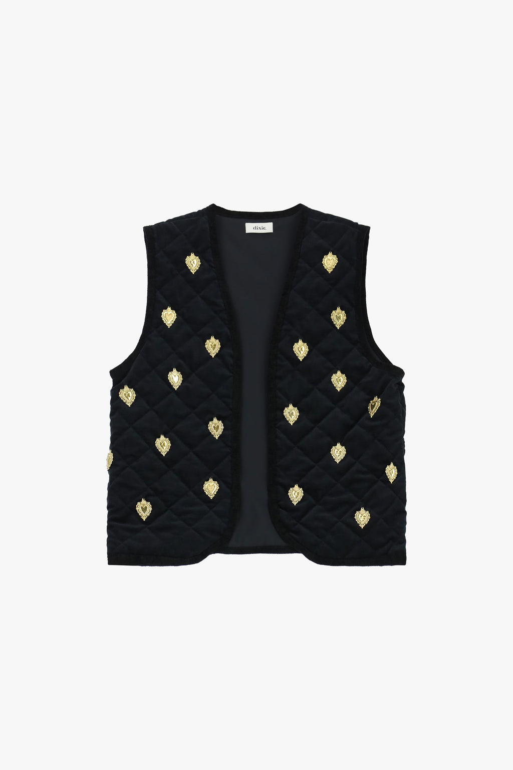 Sleeveless quilted jacket