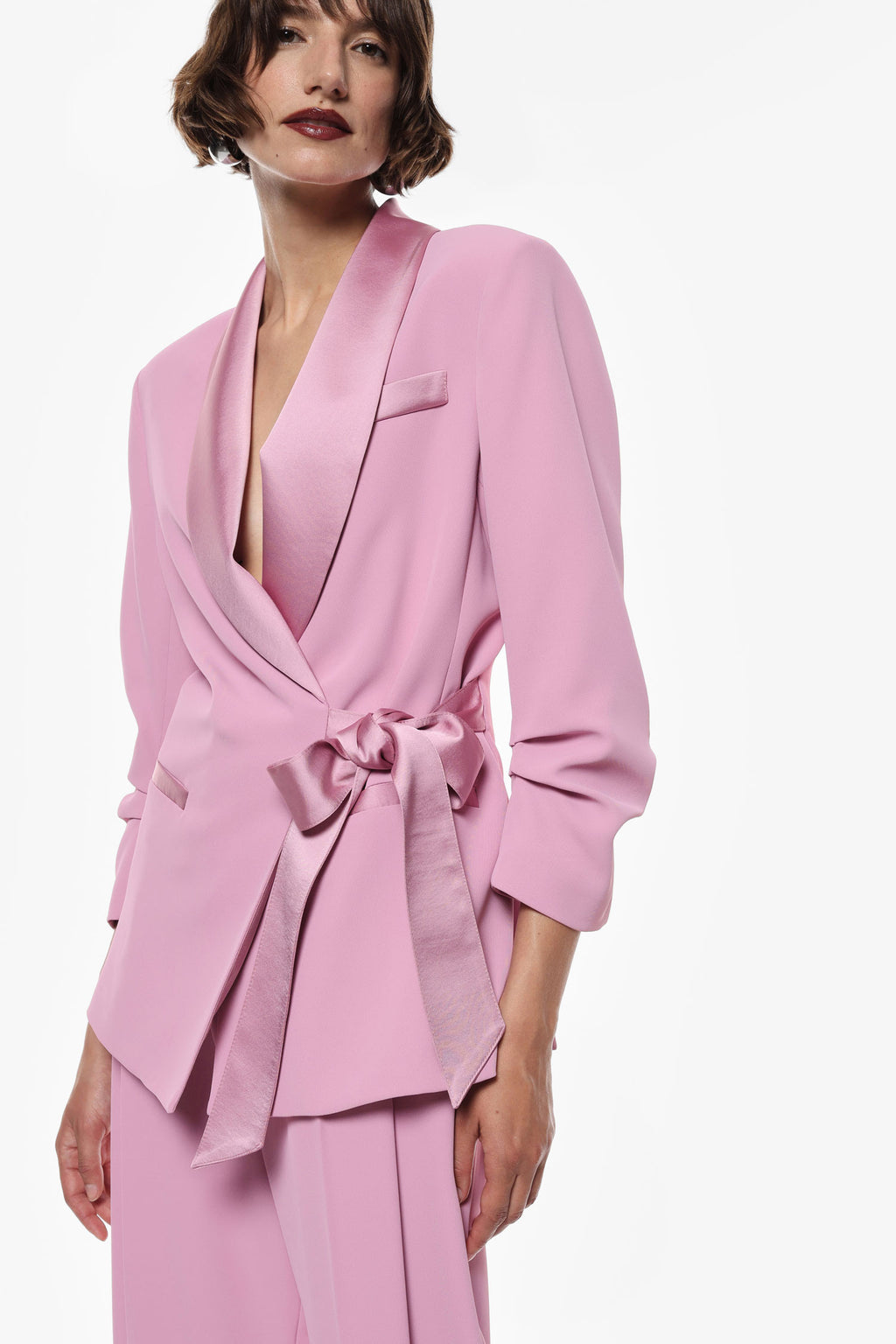 Blazer with side closure